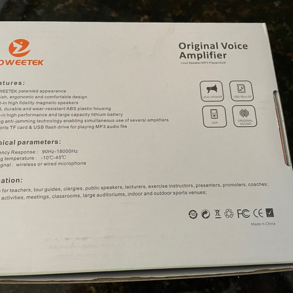 Compact voice amplifier - Picture 3 of 3